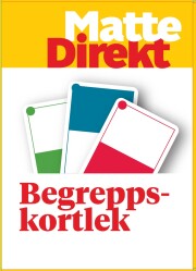 Matte Direkt 7 Begreppskortlek Gul (5-pack) – Omslag