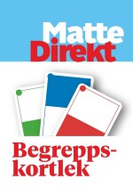 Matte Direkt 8 Begreppskortlek Blå (5-pack) - Omslag