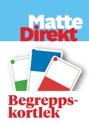Matte Direkt 8 Begreppskortlek Blå (5-pack) – Omslag