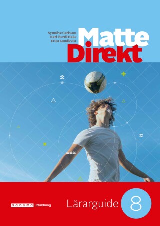 Matte Direkt 8 Lärarguide – Omslag