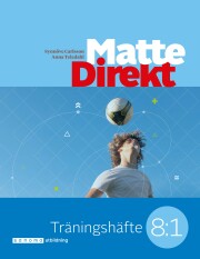 Matte Direkt Träningshäfte 8:1 (5-pack) – Omslag