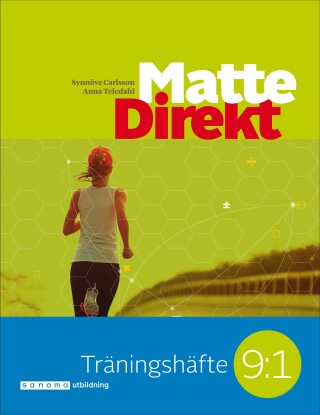 Matte Direkt Träningshäfte 9:1 (5-pack) – Omslag