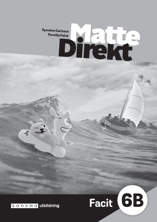 Matte Direkt 6B Facit (5-pack) – Omslag