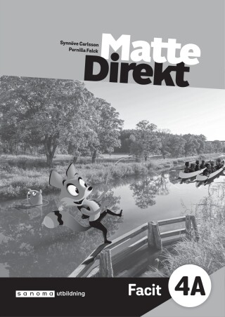 Matte Direkt 4A Facit (5-pack) – Omslag