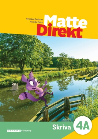 Matte Direkt 4A Skriva – Omslag