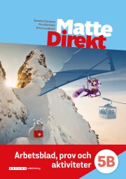 Matte Direkt 5B Arbetsblad, prov och aktiviteter (pdf) – Omslag