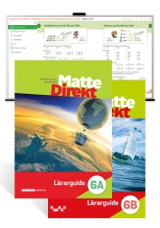 Matte Direkt 6 Lärarpaket (Lärarguide A & B + Lärarstöd+) – Omslag